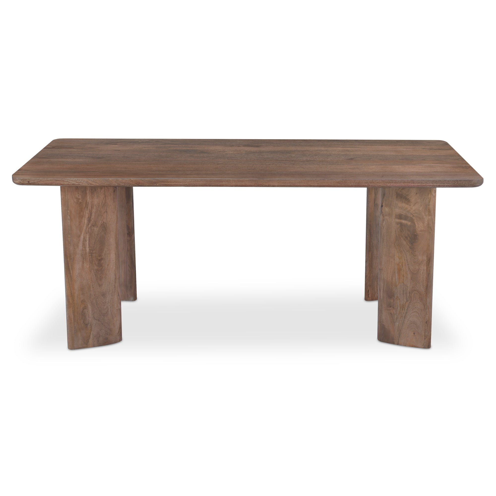 Lia Rectangular Dining Table Dark Brown