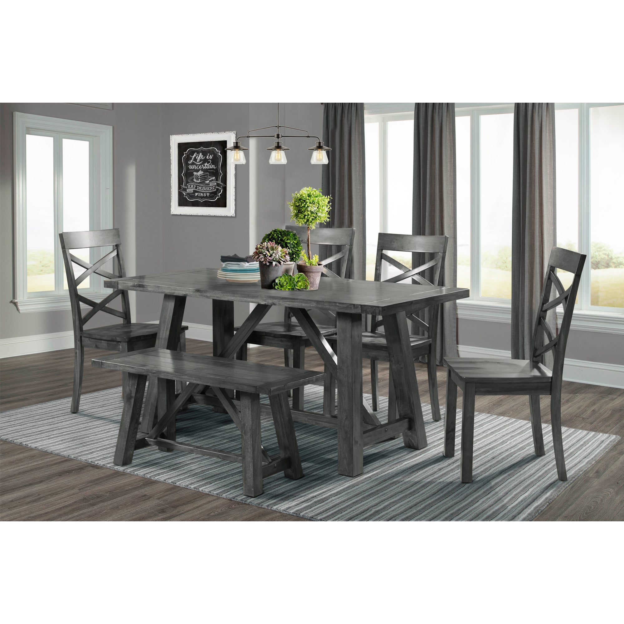 Renegade-6pc-Dining-Set-Grey