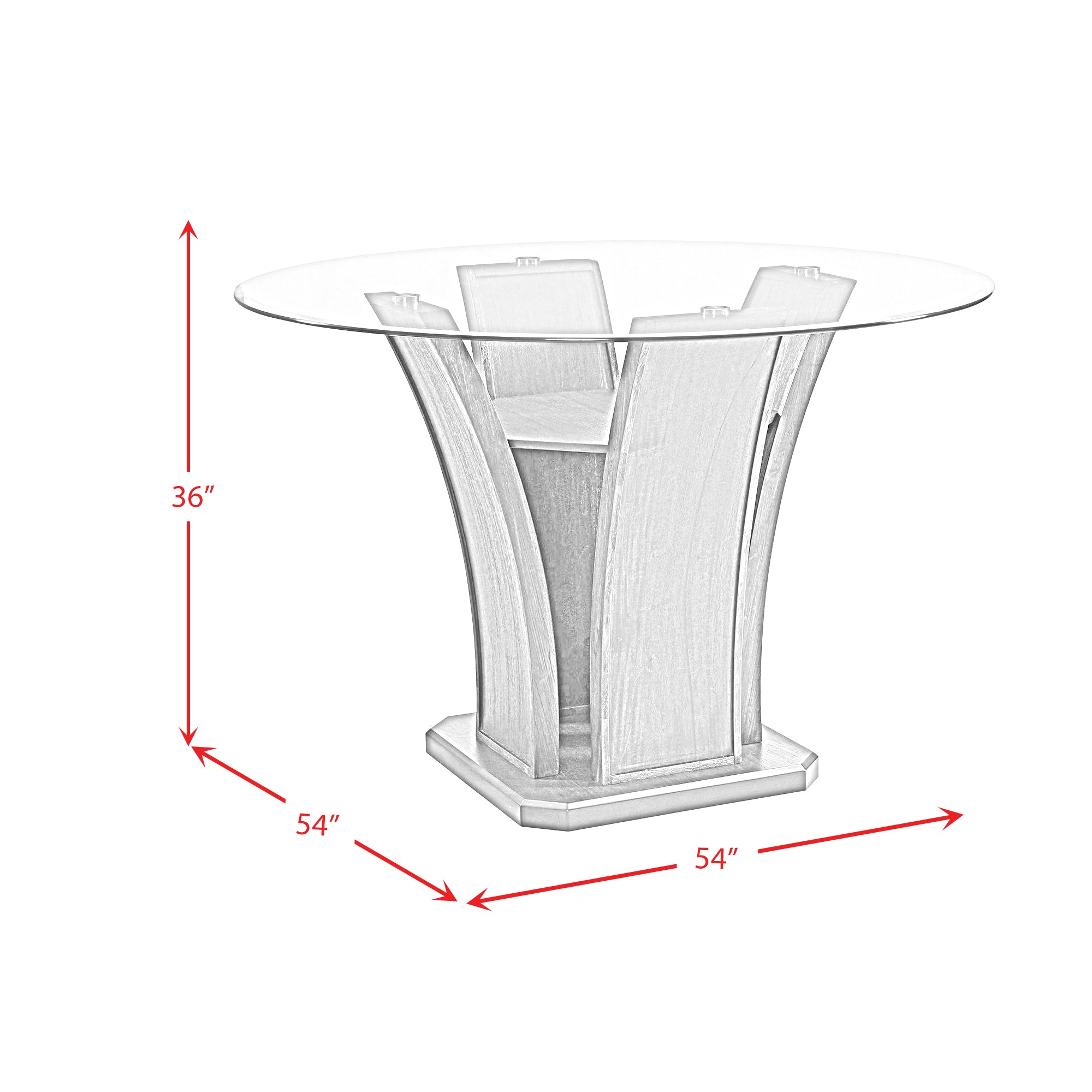 Dapper-5PC-Round-Counter-Height-Dining-Set-Table-&-Four-Chairs