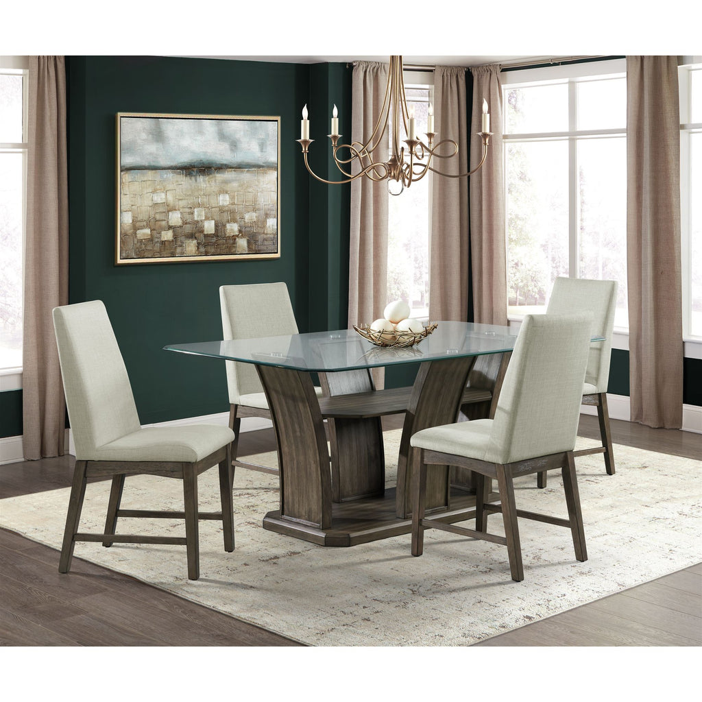Dapper-Rectangular-Dining-5PC-Set-Table-and-Four-Chair