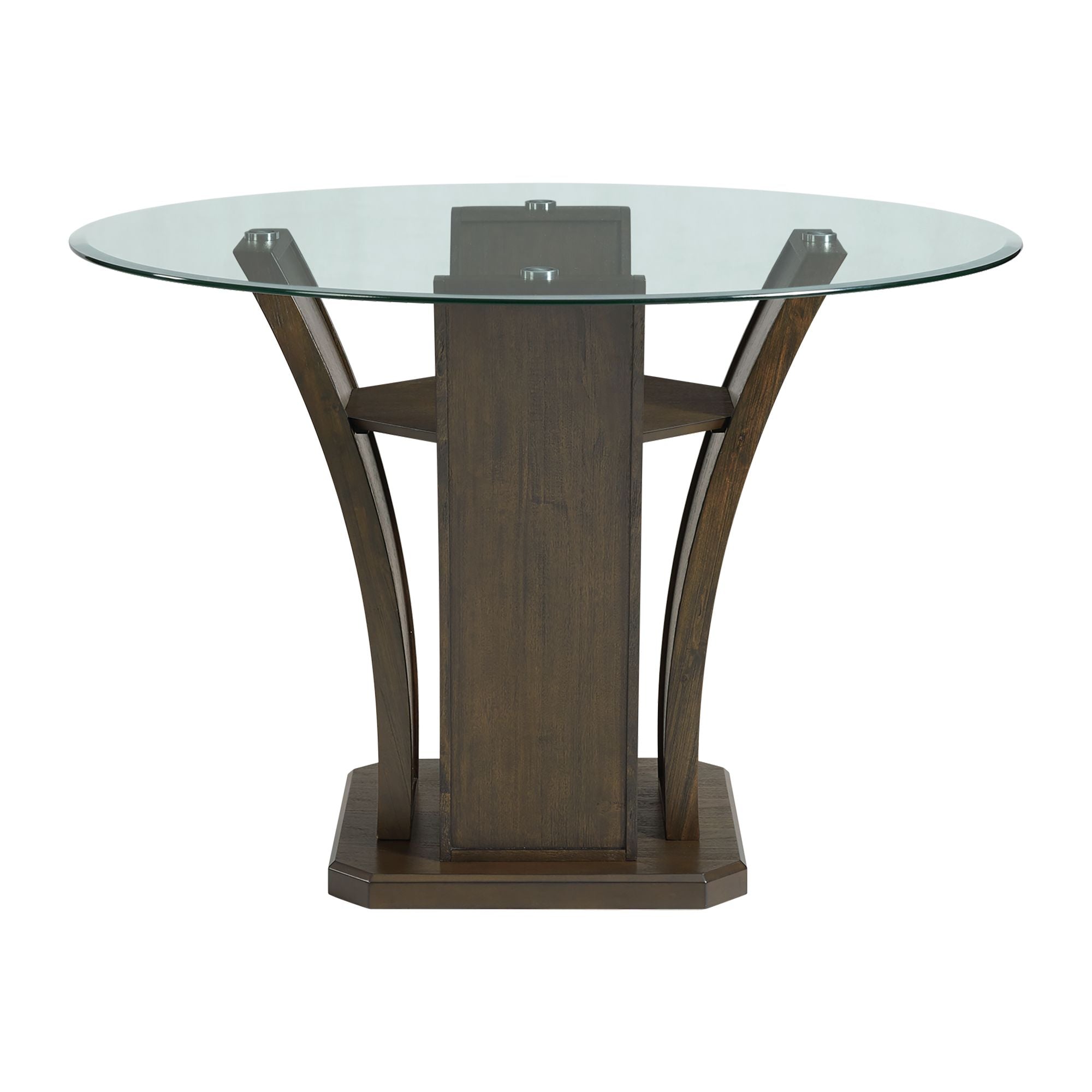 Dapper-Round-Counter-Height-Dining-Table-in-Walnut