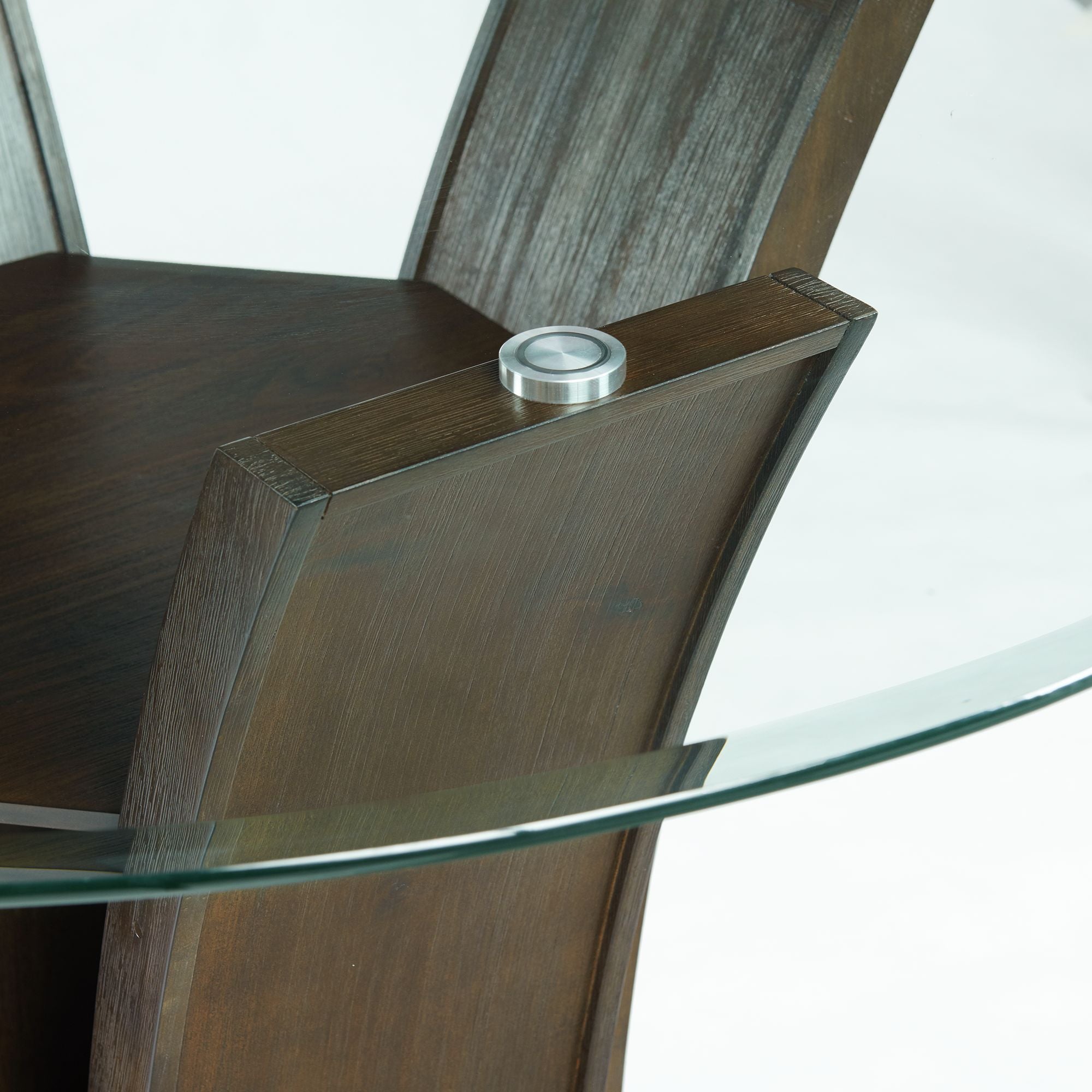 Dapper-5PC-Round-Counter-Height-Dining-Set-Table-&-Four-Chairs