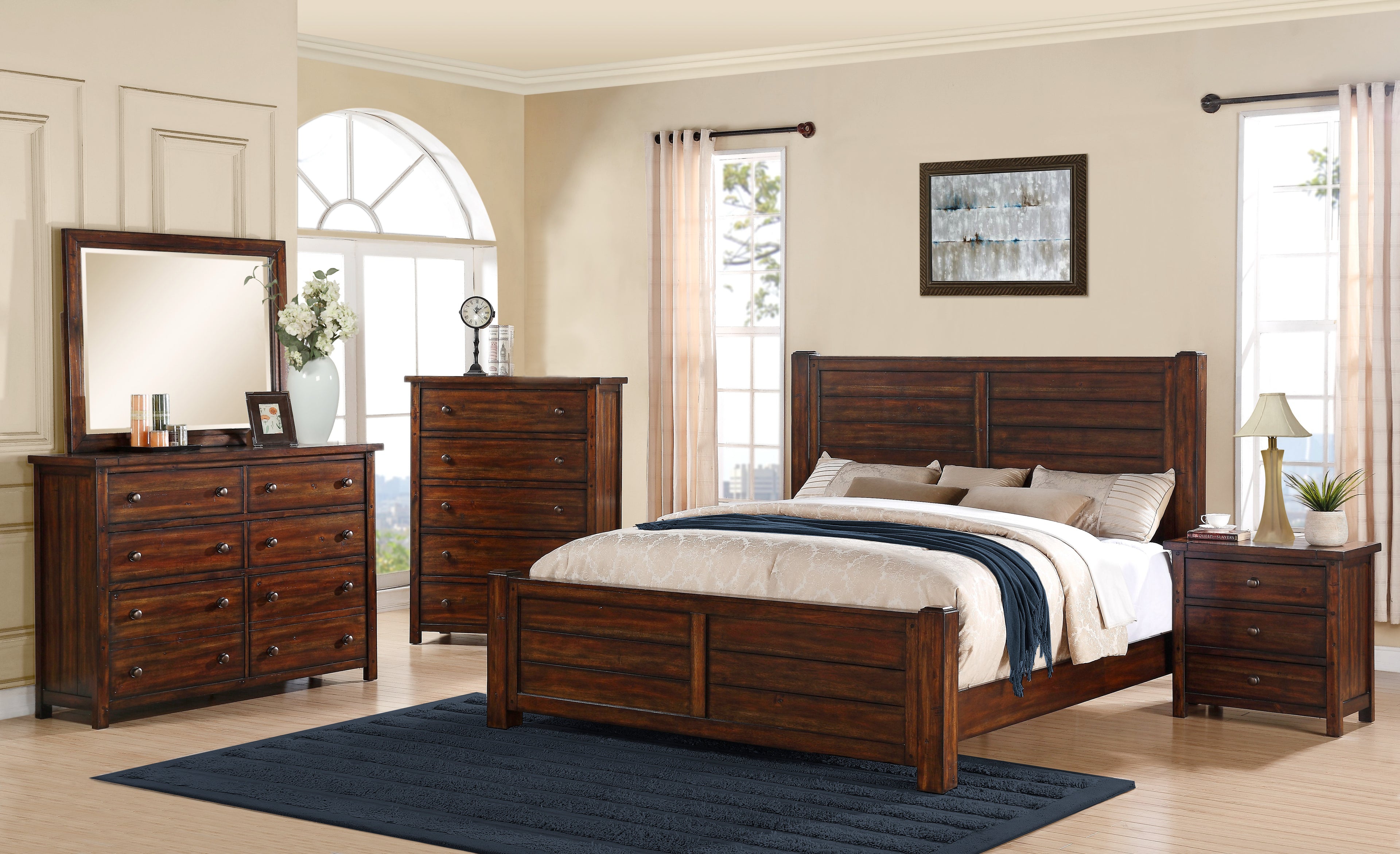 Dawson-Creek-King-Panel-5PC-Bedroom-Set