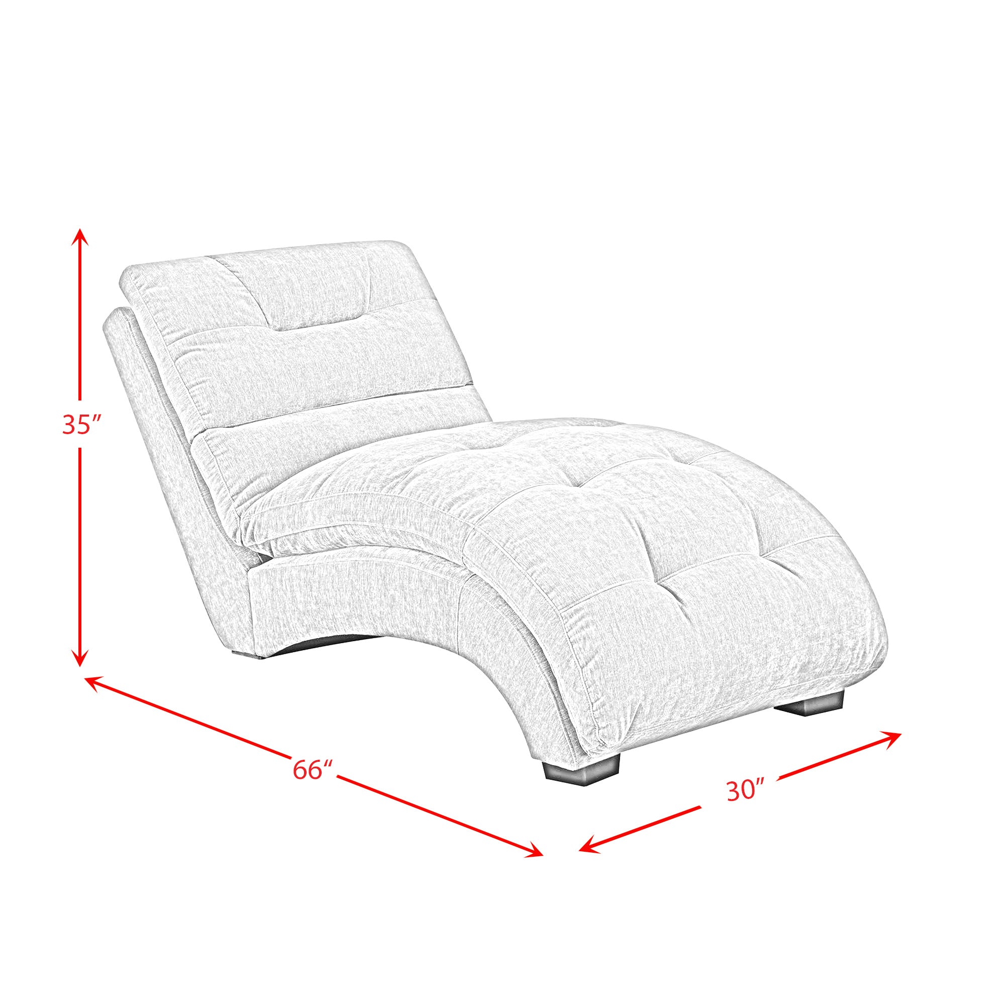 Dominick Chaise in Amigo Linen