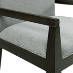 Donovan-7PC-Standard-Height-Dining-Set-Table,-Four-Side-Chairs-&-Two-Arm-Chairs-in-Gray