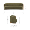 Anya Sofa Olive