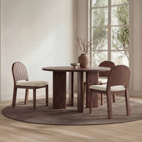 Emil Dining Chair Cream-Set of Two