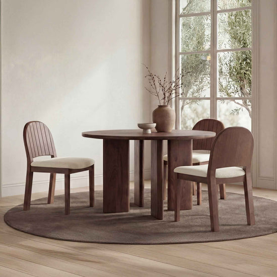 Emil Dining Chair Cream-Set of Two
