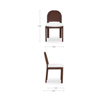 Emil Dining Chair Cream-Set of Two