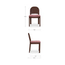 Emil Dining Chair Berry-Set of Two