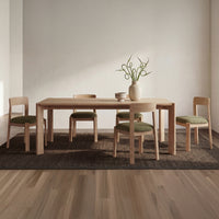 Oli Dining Chair Dark Green-Set of Two