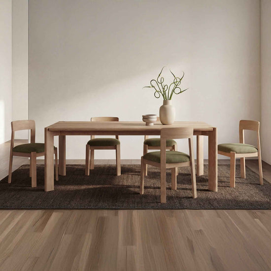 Oli Dining Chair Dark Green-Set of Two