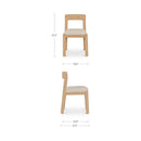 Oli Dining Chair Stripe-Set of Two