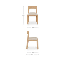 Oli Dining Chair Stripe-Set of Two