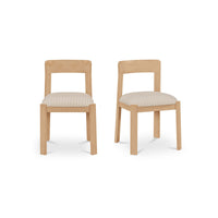 Oli Dining Chair Stripe-Set of Two