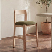 Oli Counter Stool Dark Green