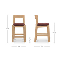 Oli Counter Stool Berry