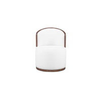 Rossi Swivel Dining Chair Cream