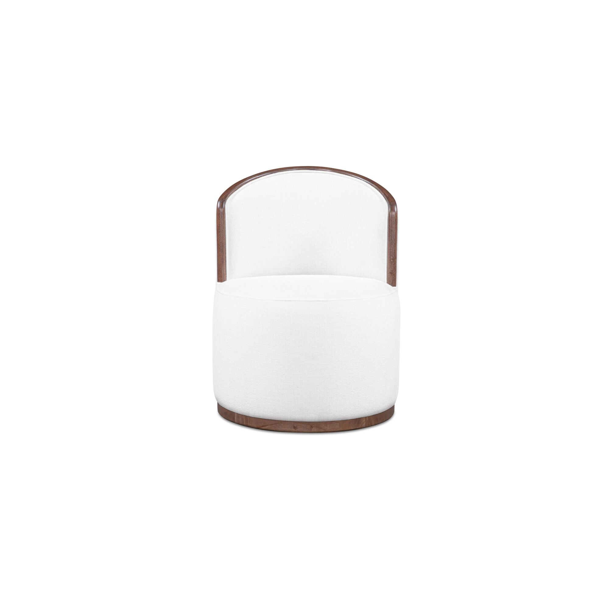 Rossi Swivel Dining Chair Cream