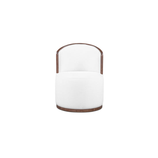 Rossi Swivel Dining Chair Cream