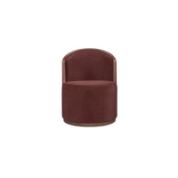Rossi Swivel Dining Chair Berry