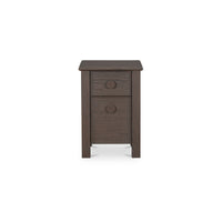 Loren Small Nightstand Dark Brown