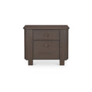 Loren Large Nightstand Dark Brown