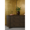 Loren 6 Drawer Dresser Dark Brown