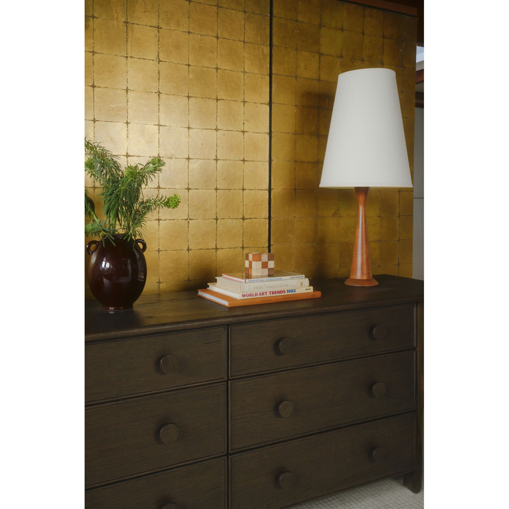 Loren 6 Drawer Dresser Dark Brown