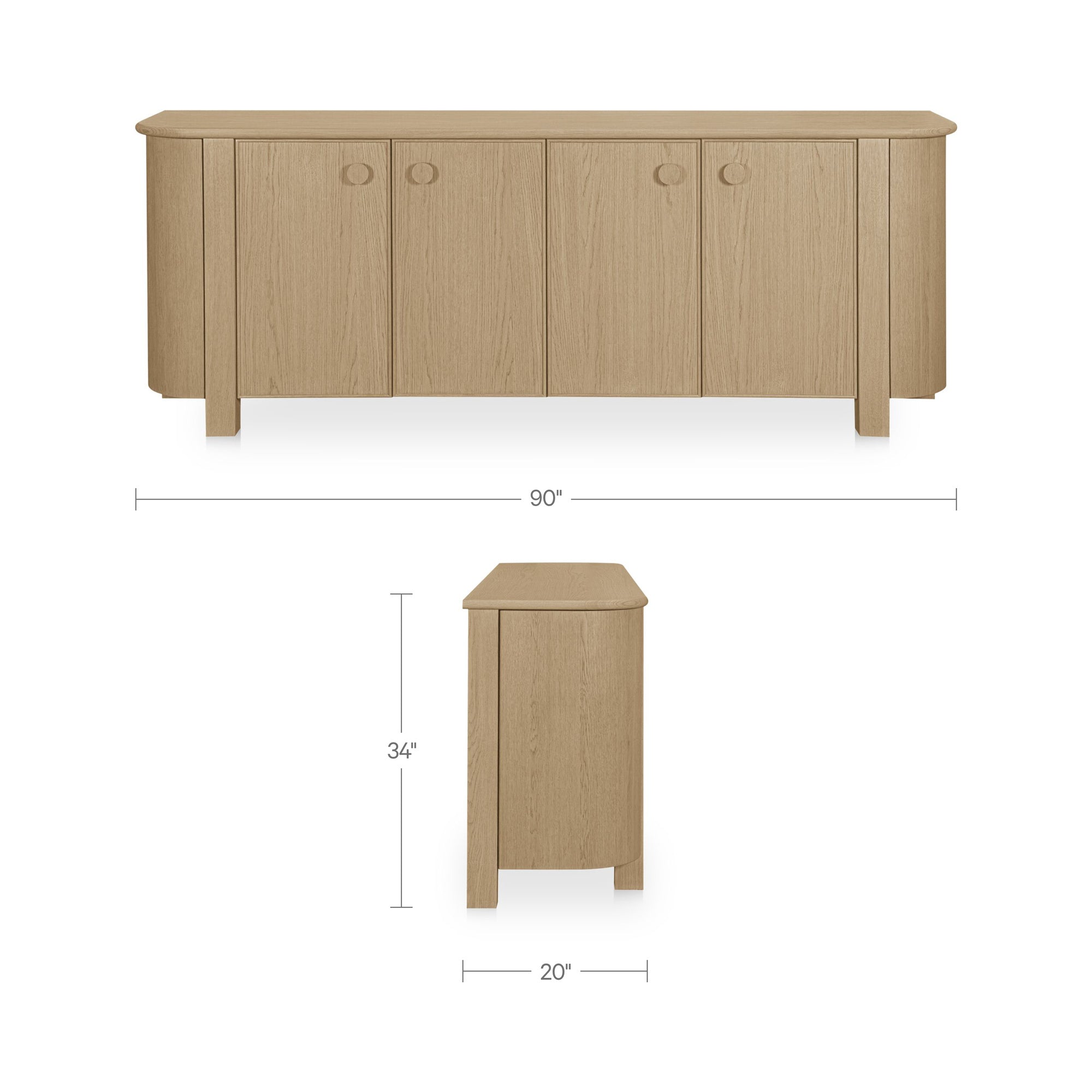 Loren Sideboard Natural