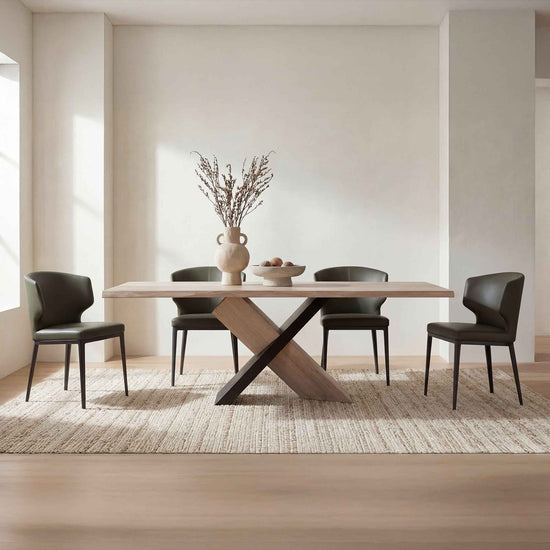 Delaney Dining Chair Dark Green-Set of Two