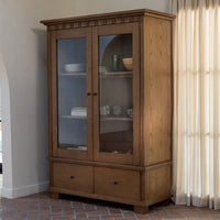 Lillian Tall Cabinet Brown
