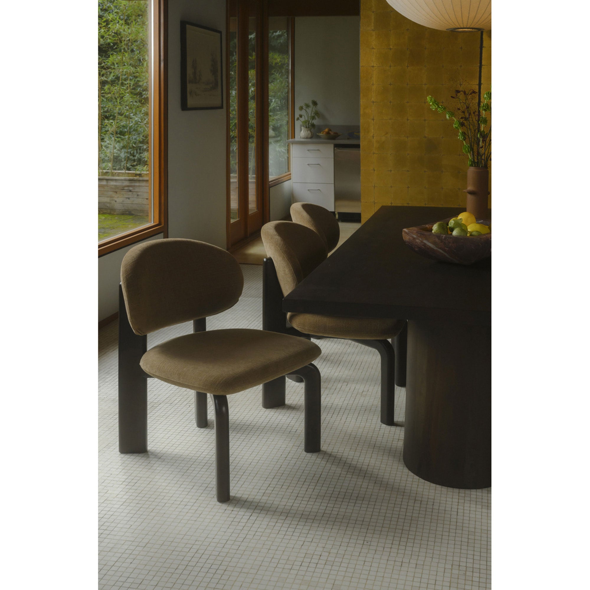 Sami Dining Chair Brown Set Of Two
