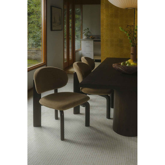 Sami Dining Chair Brown Set Of Two