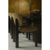 Sami Dining Chair Brown Set Of Two