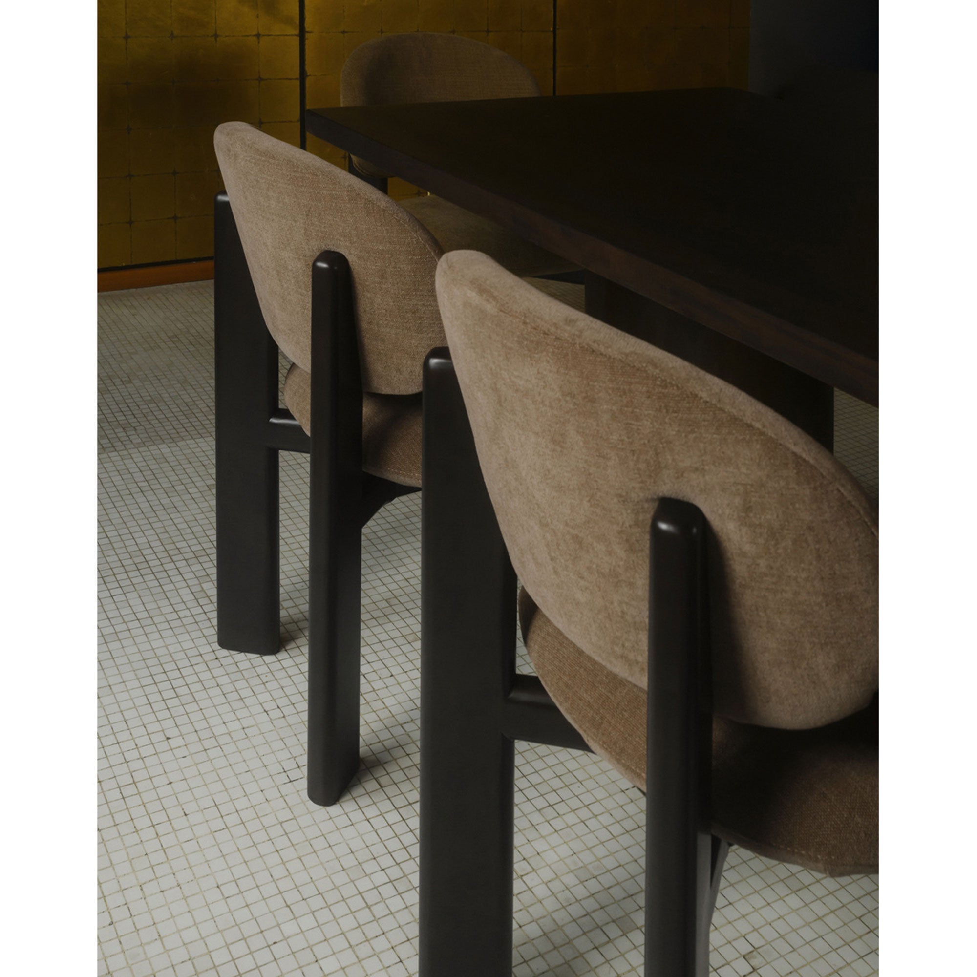 Sami Dining Chair Brown Set Of Two