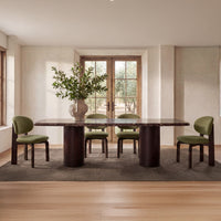 Sami Dining Chair Olive Set of Two