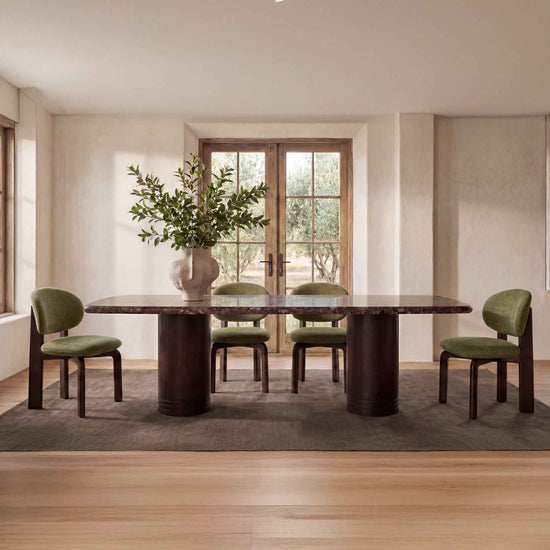 Sami Dining Chair Olive Set of Two