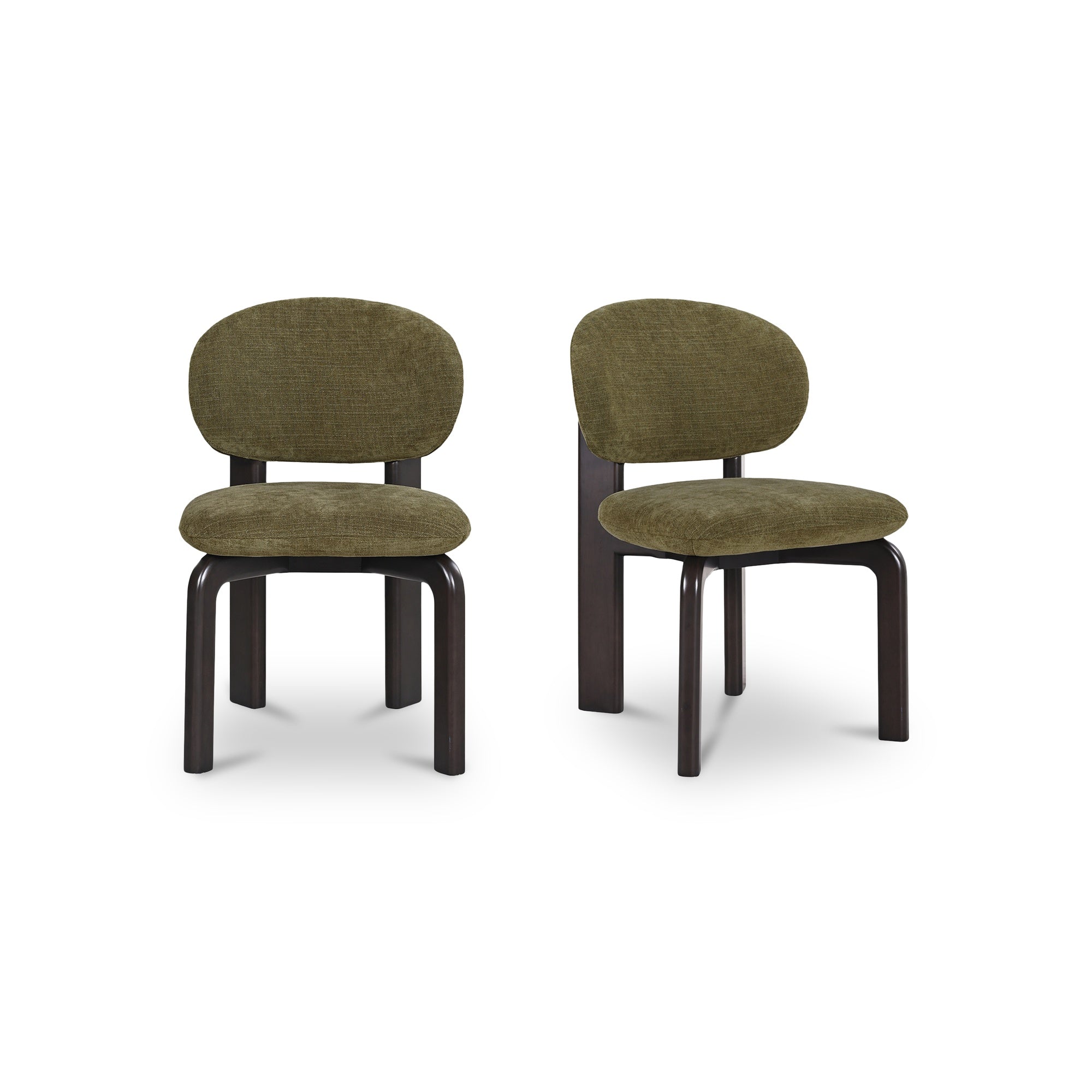 Sami Dining Chair Olive Set of Two