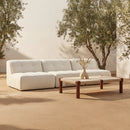 Kaia Outdoor Coffee Table Dark Brown