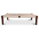 Kaia Outdoor Coffee Table Dark Brown