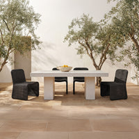 Ella Outdoor Dining Chair Charcoal-Set of Two