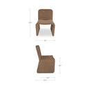 Ella Outdoor Dining Chair Natural-Set of Two