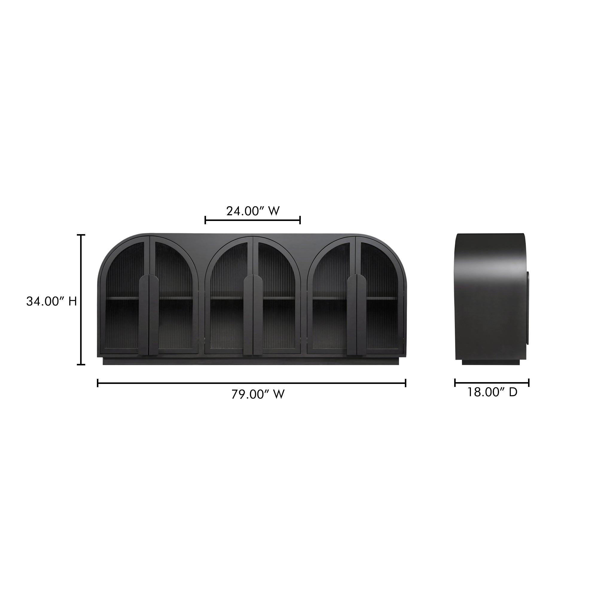 Salone Sideboard Black