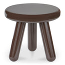 Joy Accent Table Dark Brown Lacquer