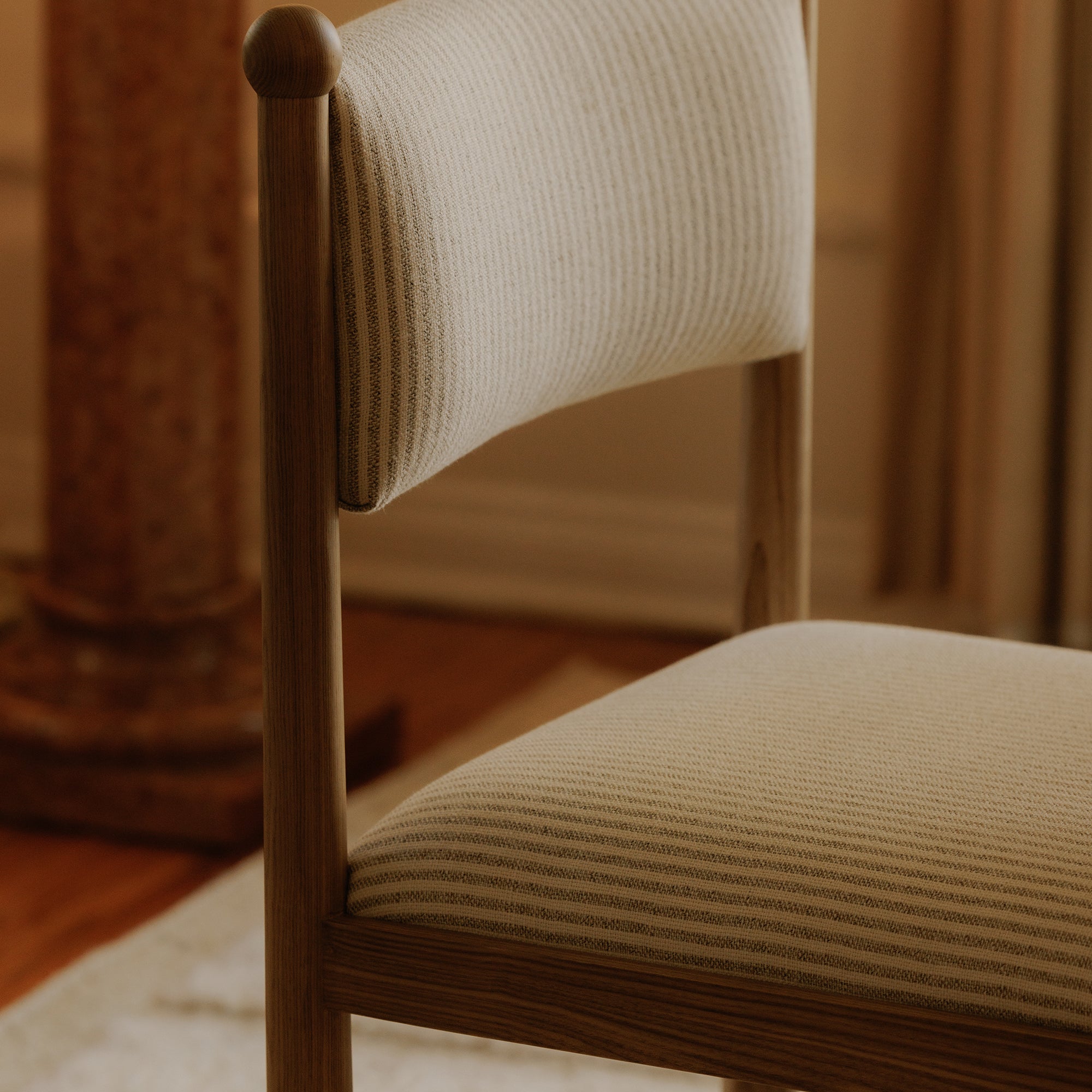 Villetta Dining Chair Stripe - Set Of Two