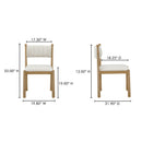 Villetta Dining Chair Stripe - Set Of Two
