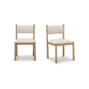 Villetta Dining Chair Stripe - Set Of Two