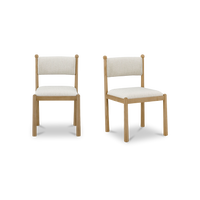 Villetta Dining Chair Stripe - Set Of Two