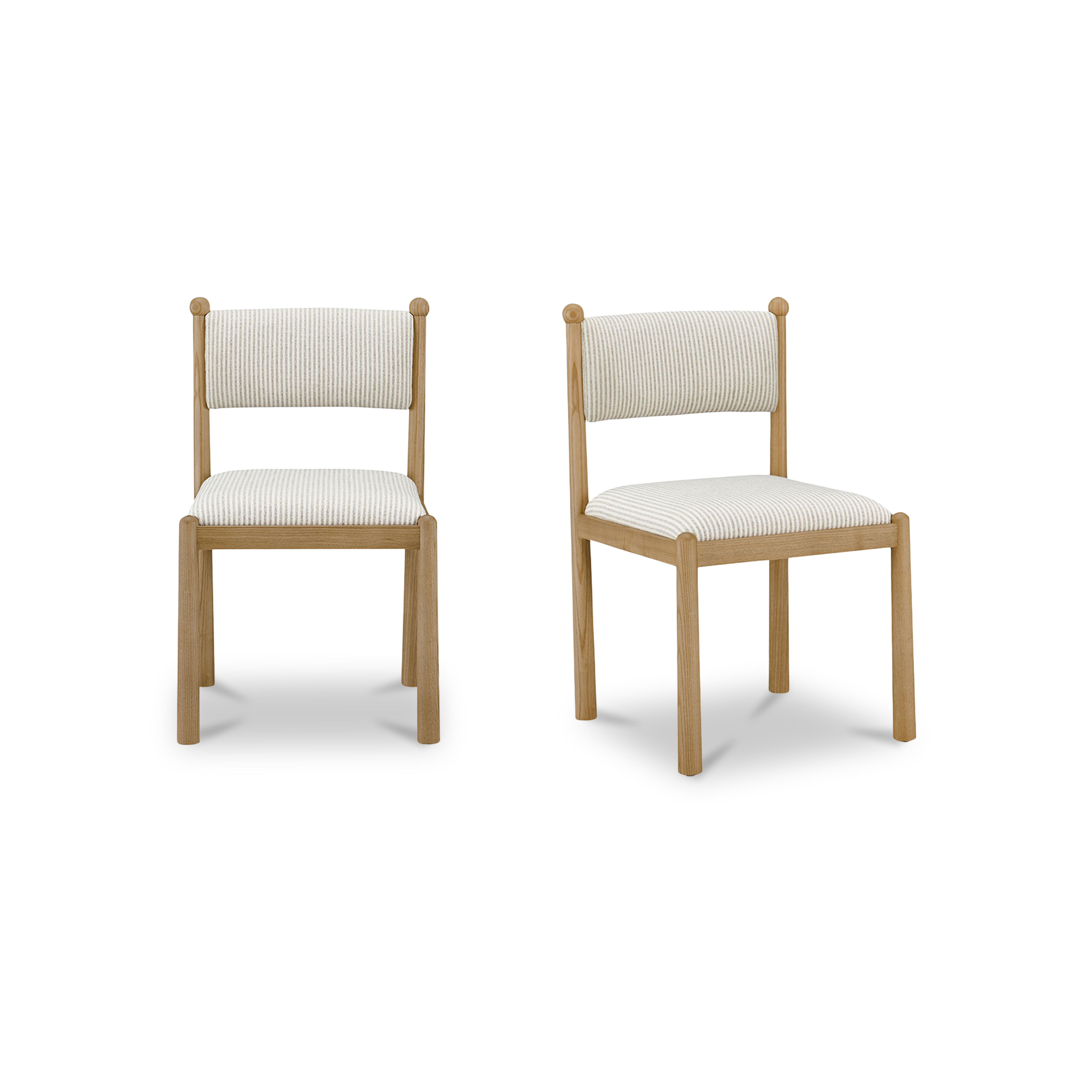 Villetta Dining Chair Stripe - Set Of Two